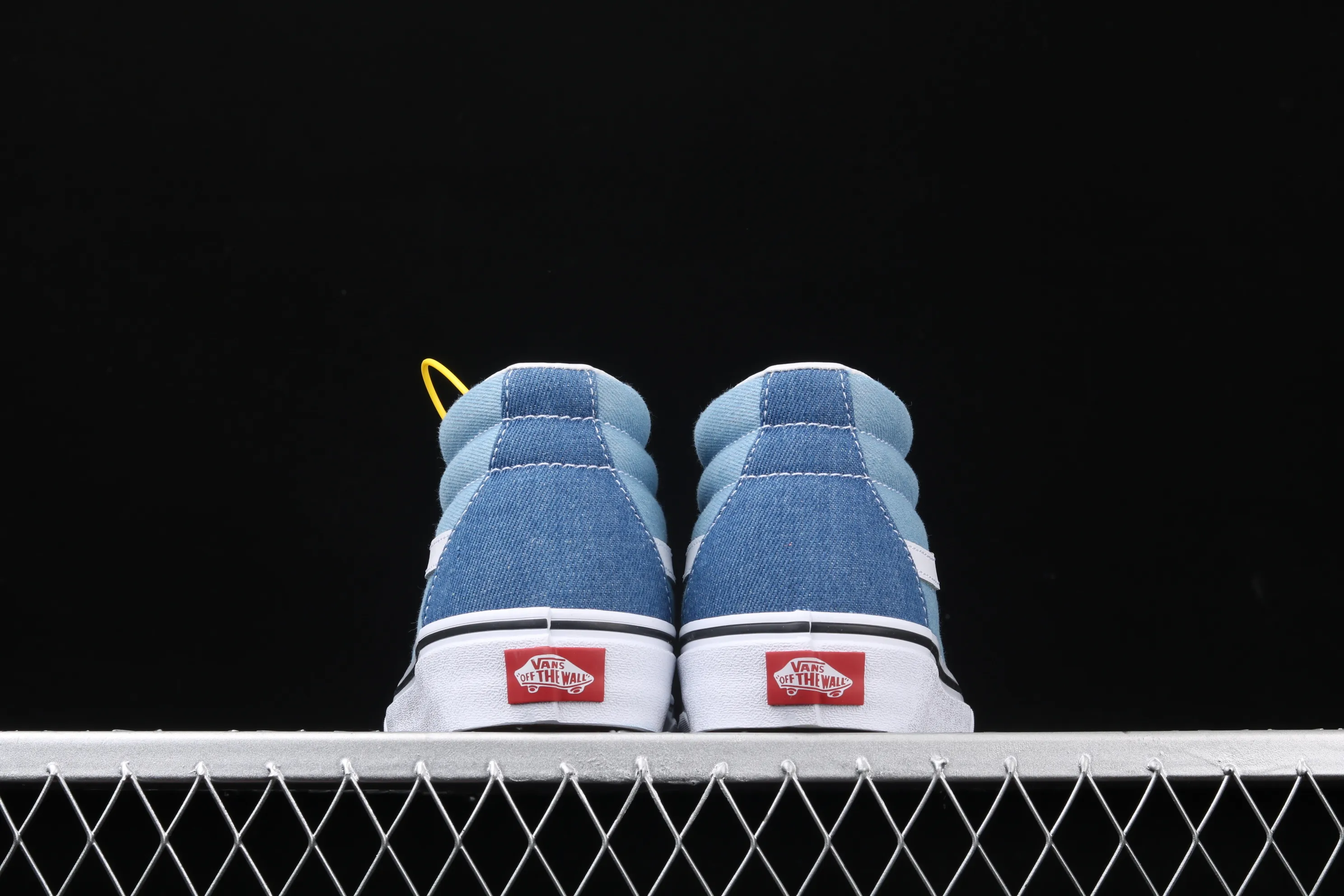 All categories Vans Vans series Vans Mid Vans China Vans Sk8-Mid classic denim blue mid-top casual sneakers VN0A3MV8Q69
